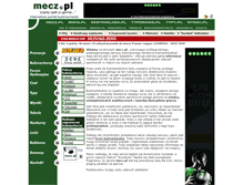 Tablet Screenshot of mecz.pl